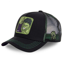 (HULK) High Quality Anime Cartoon Snapback Cotton Baseball Cap Men Women Hip Hop Dad Mesh Hat Trucker Hat