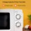 GEEPAS (White) Geepas Kettle, 4 Slice Toaster and 20L Mini Oven 11
