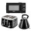 GEEPAS (Black) Geepas Kettle, 4 Slice Toaster and 20L Mini Oven 1