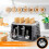 GEEPAS (Black) Geepas Textured Kettle, 4 Slice Toaster & 20L Oven 3