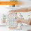 GEEPAS (White) Geepas Textured Kettle, 4 Slice Toaster & 20L Oven 5