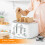 GEEPAS (White) Geepas Textured Kettle, 4 Slice Toaster & 20L Oven 4