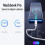 Καλώδιο ταχείας φόρτισης 2M 60W 3A USB-C σε USB-C Type C PD - Λευκό 4