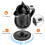 GEEPAS (Black) Geepas Textured Kettle, 4 Slice Toaster & 20L Oven 6