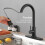 Kitchen-Faucets,Kitchen Faucet with Pull Down Sprayer - Black 4