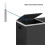 Evre (Black) EVRE 60L Recycling Soft Close Bin 2 x 30L Double Compartment 3