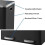 Evre (Black) EVRE 60L Recycling Soft Close Bin 2 x 30L Double Compartment 4