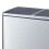 Evre (Silver) EVRE 60L Recycling Soft Close Bin 2 x 30L Double Compartment 1
