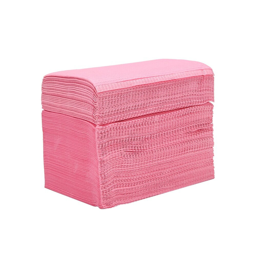 Pink 125Pcs Absorbent Tattoo Tablecloth Disposable 45X33cm