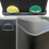 Evre EVRE 40L Recycling Pedal Bin 2 x 20L Rectangular Double Compartment 5