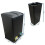 Evre EVRE 40L Recycling Pedal Bin 2 x 20L Rectangular Double Compartment 3