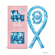 (Malibu) Satin Heatless Curling Set - Hair Rollers For Heatless Curls