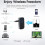 Bluetooth 5.0 Receiver for Car,Noise Cancelling Bluetooth AUX Adapter 4