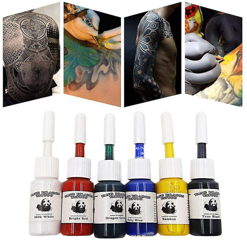 Professional Multi-Color Tattoo Ink Pigment Kit - Beauty Makeup Paint 