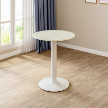 (White Round Table) Small Round/Square Dining Table Breakfast Kitchen Living Room Cafe Furniture