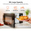 GEEPAS Geepas Jug Kettle, 20L Microwave, 4-Slice Toaster Kitchen Set - CO466T6549O1899-BK 10