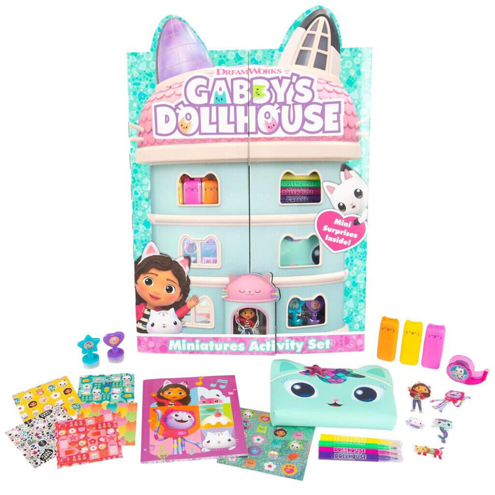 Gabby\'s Dollhouse Miniatures Activity Set Fun Arts & Crafts Activity Set