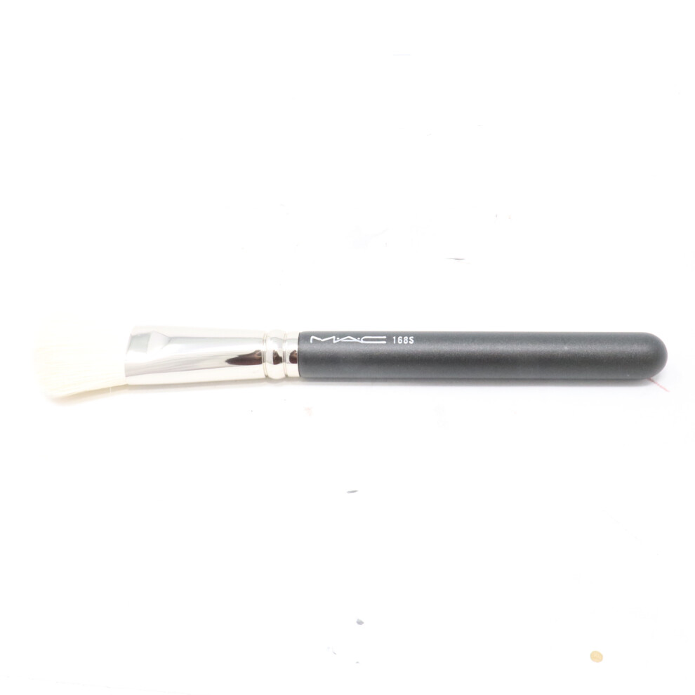 Photos - Makeup Brush / Sponge MAC Cosmetics Mac 168S Synthetic Angled Contour Brush / New 