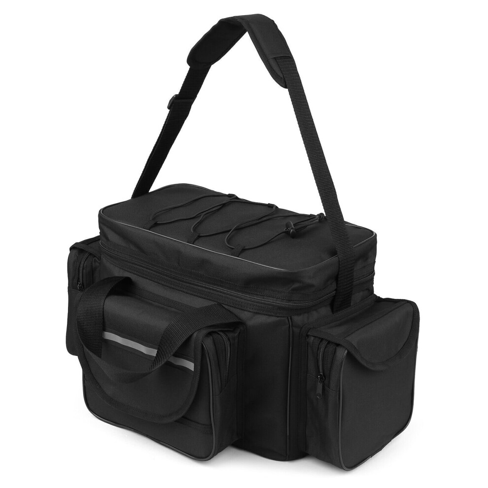 Flemye ( ) Large Carp Coarse Fishing Tackle Bag Carryall Holdall Reel Lure Gear Bag Black