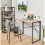 MCC (100cm, Natural) Foldable Computer Desk No Assembly Miami 2