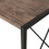 MCC (100cm, Distressed grey) Foldable Computer Desk No Assembly Miami 4