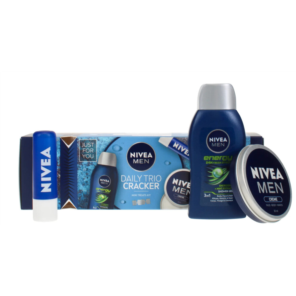 Nivea Men DAILY TRIO CRACKER Gift Set