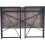MCC (80cm, Distressed grey) Foldable Computer Desk No Assembly Miami 5
