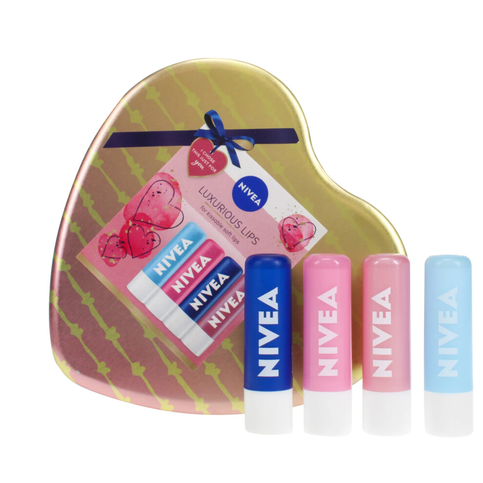 Nivea Luxurious Lips Set - 4 pcs