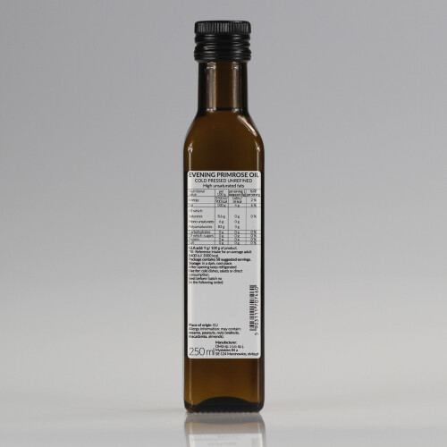 Evening Primrose Oil - cold pressed, unrefined Ol'Vita 250 ml 1