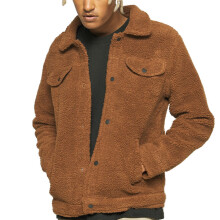 (Brown, S) BRAVE SOUL Mens Quilted Jackets