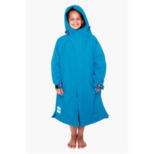 (Medium - ages 8-13) Red Original Kids Changing Robe - Marine Blue