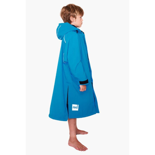 (Medium - ages 8-13) Red Original Kids Changing Robe - Marine Blue 1