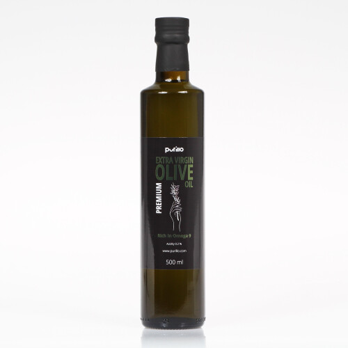 Olive Oil - Extra Virgin - Cold Extracted - Premium - Purillo 500 ml