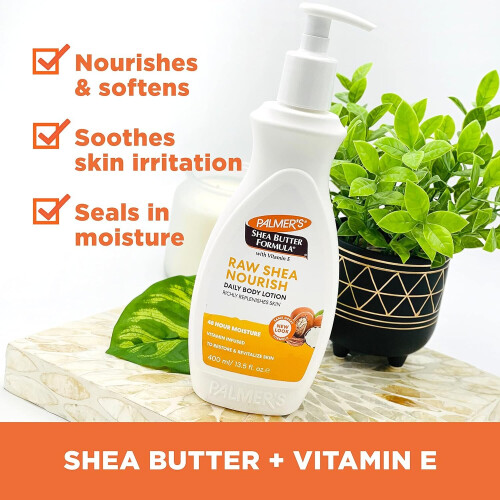 Palmer's PALMERS SHEA BUTTER LOTION 400ML PUMP 2