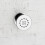 NES Home Single Round Shower Bath Body Massage Jets Chrome 4