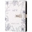 A5 Binder Diary Faux Leather Refillable Journal Loose Leaf Spiral Flower Locking Notebook 7