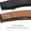 Baby Stroller Armrest Handle Sleeve Cover Universal Handle Cover Artificial Leather-Black 3