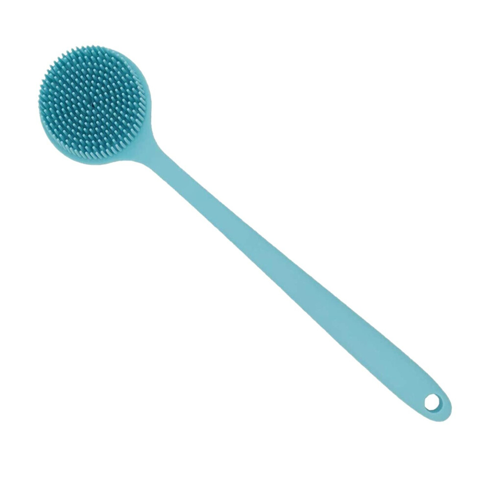 Tianfu Silicone Body Scrubber, Shower Long Handle Back Scrubber, Body Shower Scrubber, Shower Brush Body Scrubber