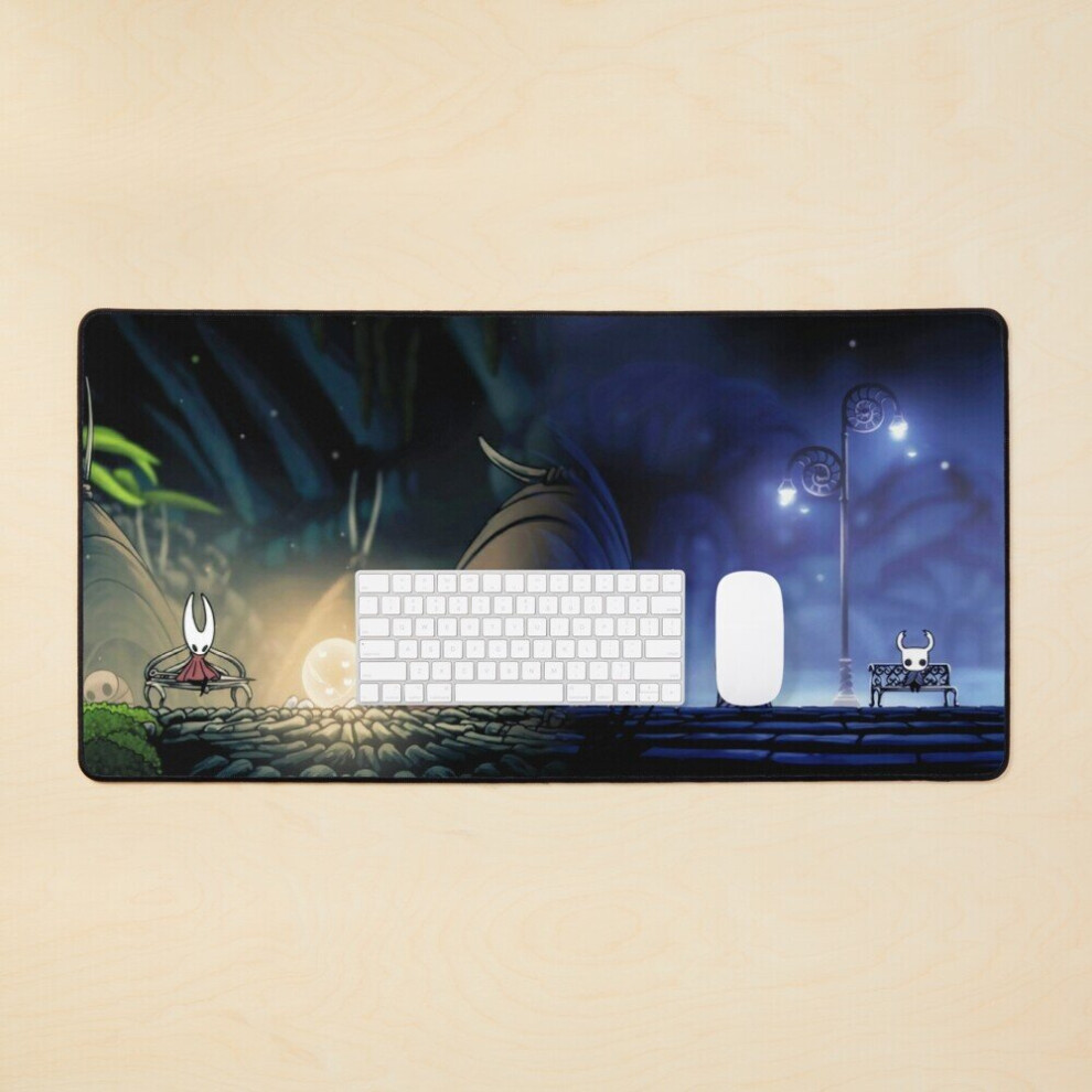 Desk Mat Hollow Knight Bench Rest Large Gaming Mouse Pad 35X16 Inch 7802738310696