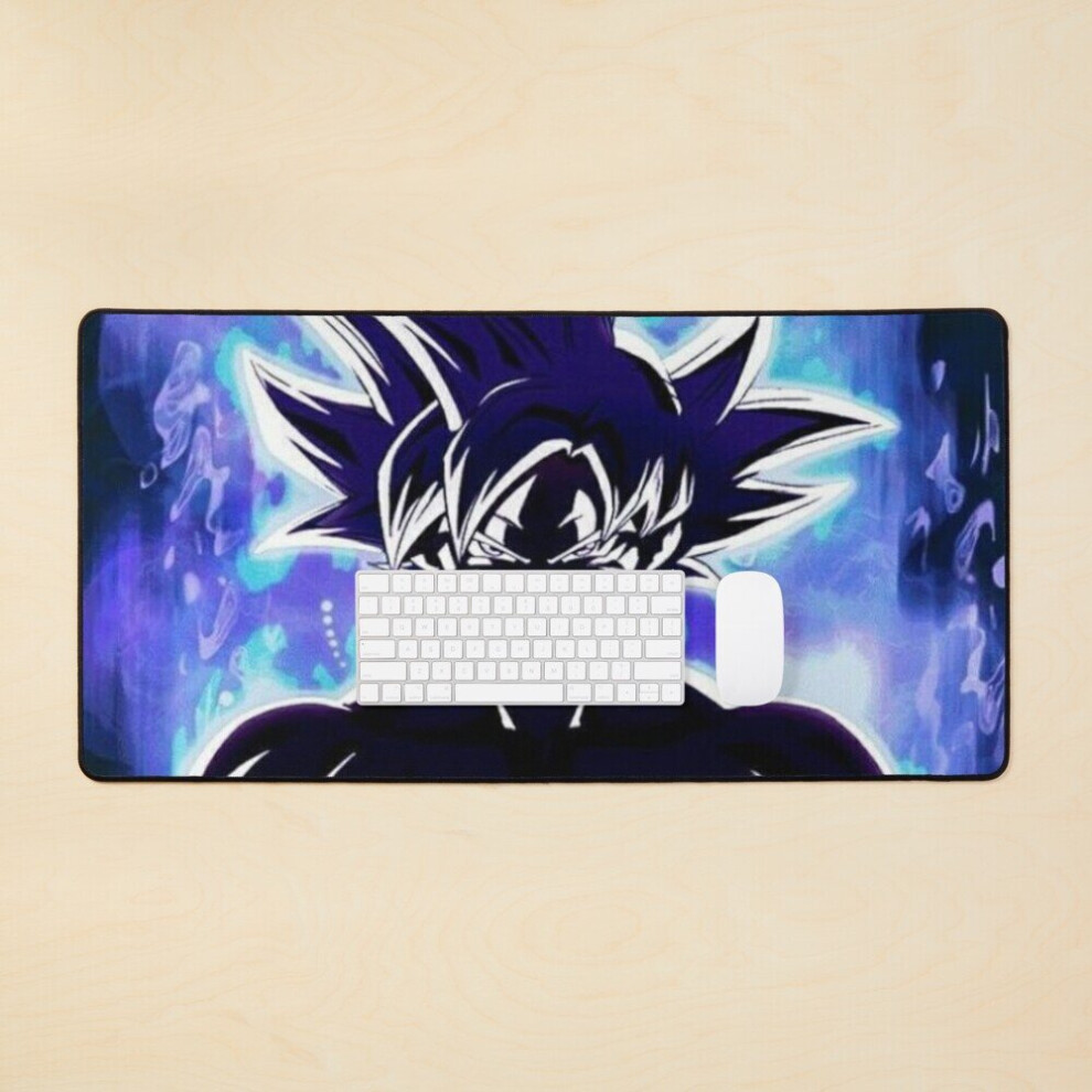 Desk Mat Ultra Instinct Goku Large Gaming Mouse Pad 35X16 Inch 7802738317794