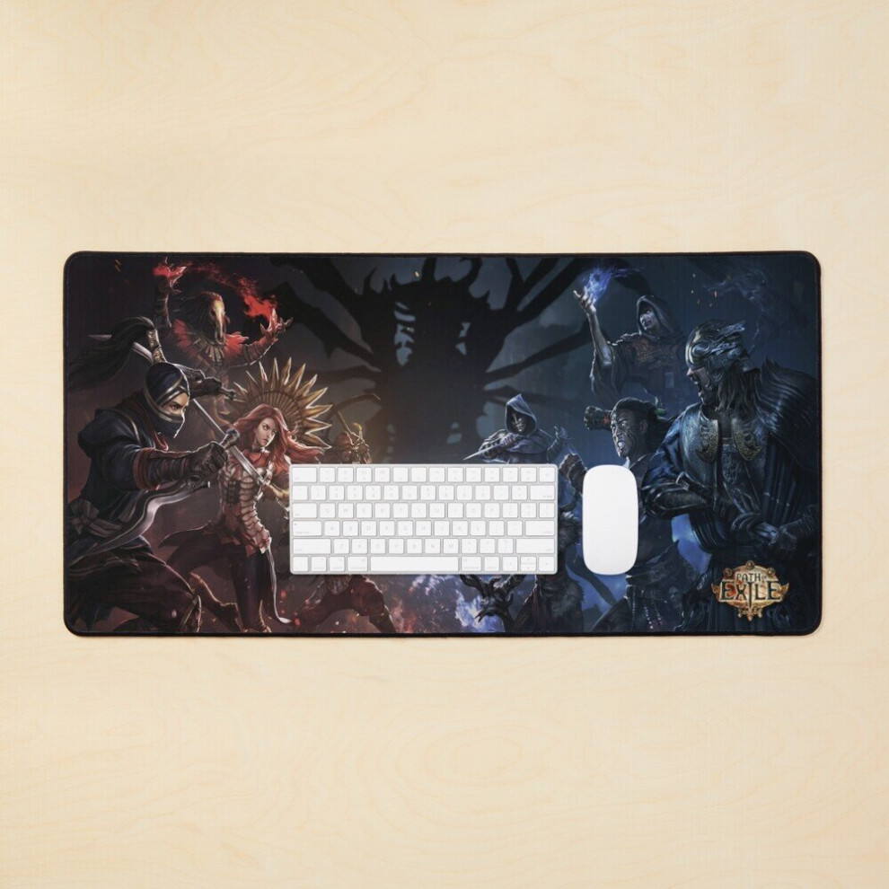 Desk Mat Path Of Exile Large Gaming Mouse Pad 35X16 Inch 7802738320237