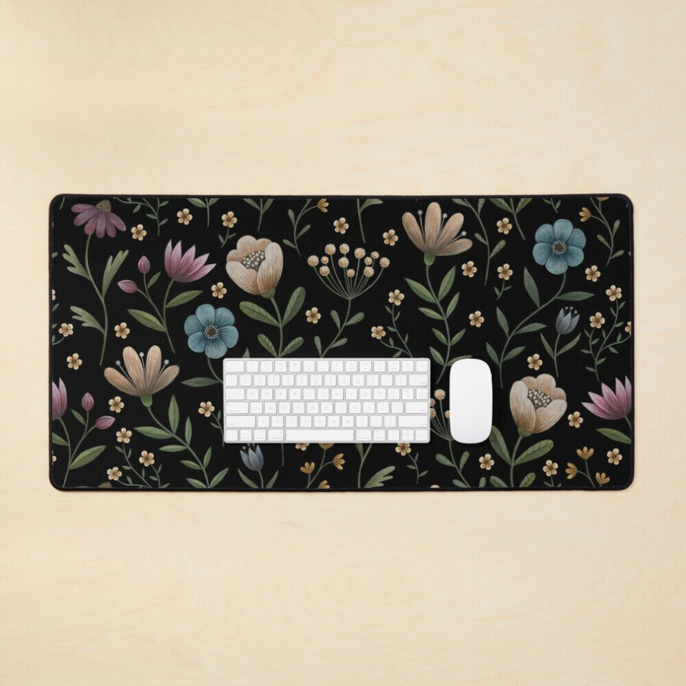Desk Mat Secret Garden Large Gaming Mouse Pad 35X16 Inch 7802738315226