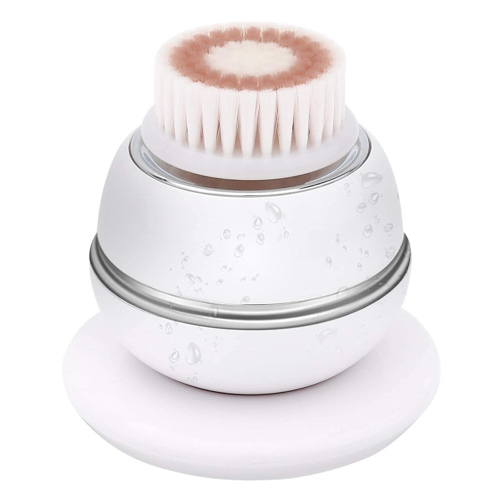 Tianfu Facial Cleansing Brush, Electric Face Cleanser Brush Waterproof Wireless Massager For Deep Cleansing
