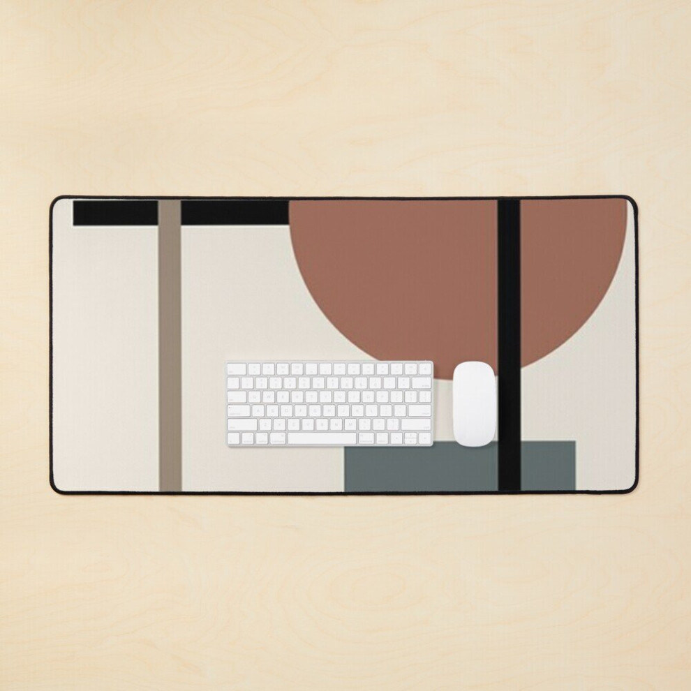 Desk Mat Bauhaus Exhibition 1923 Large Gaming Mouse Pad 35X16 Inch 7802738395327
