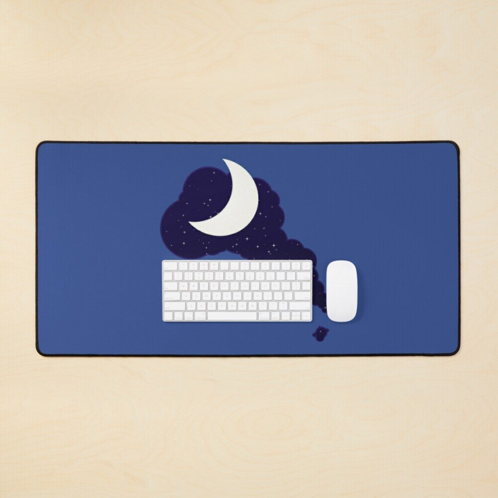 Desk Mat Moon Large Gaming Mouse Pad 35X16 Inch 7802738405927