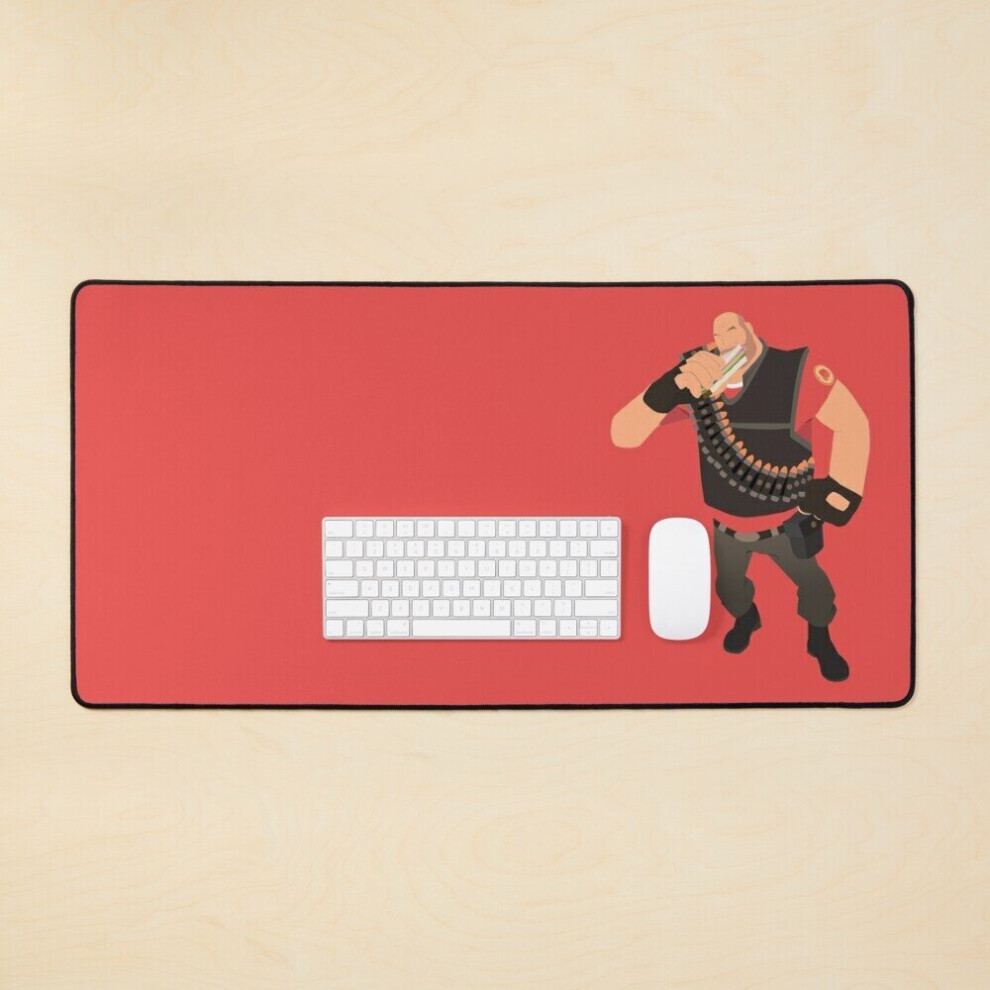 Desk Mat Team Fortress 2 - Heavy Large Gaming Mouse Pad 35X16 Inch 7802738363067