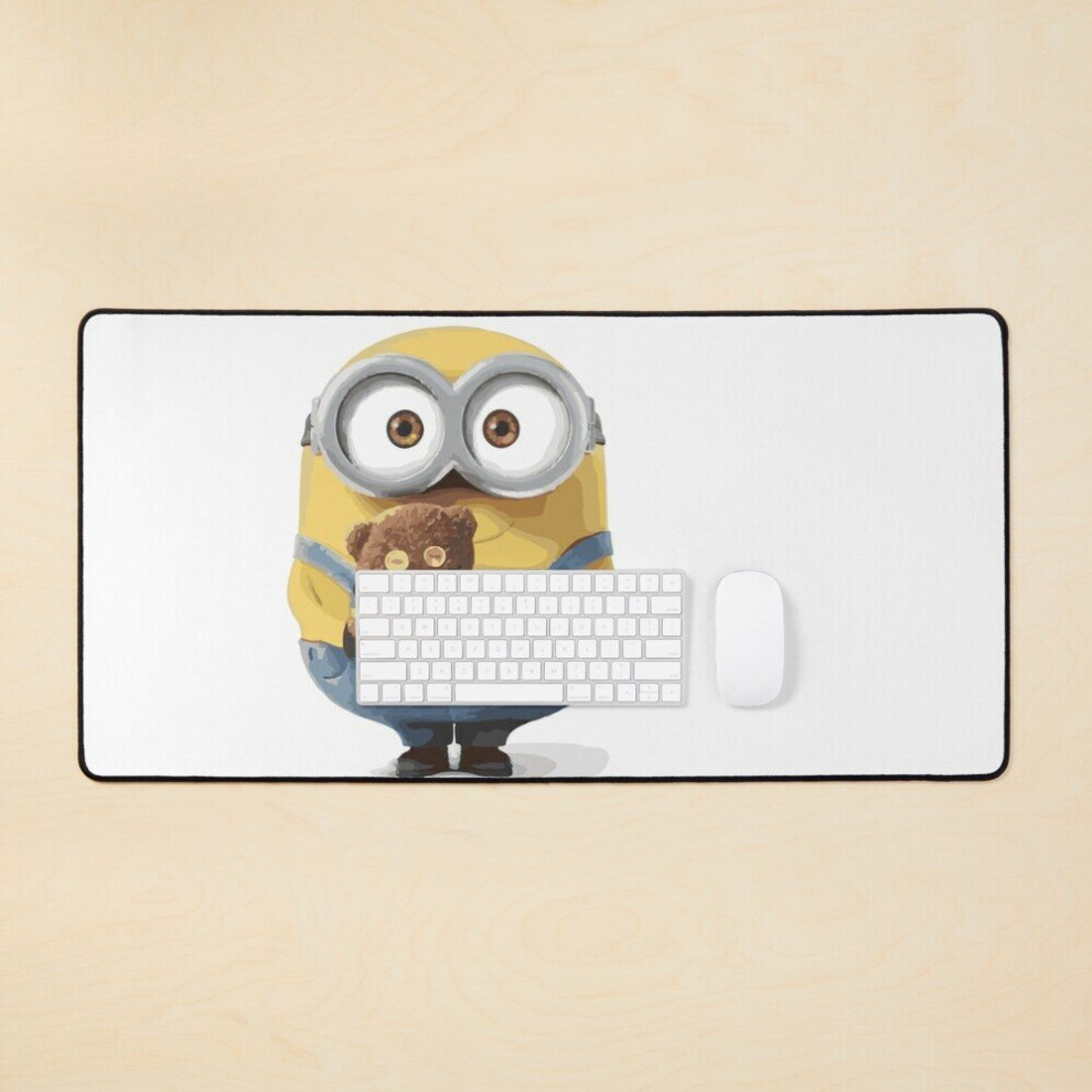 Desk Mat Bob The Minion V2 Large Gaming Mouse Pad 35X16 Inch 7802738338881
