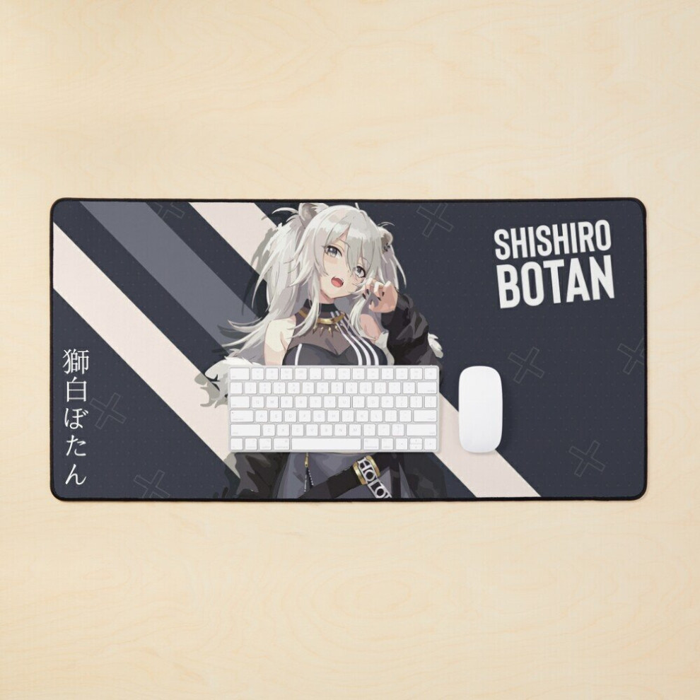Desk Mat Shishiro Botan Hololive Large Gaming Mouse Pad 35X16 Inch 7802738382280