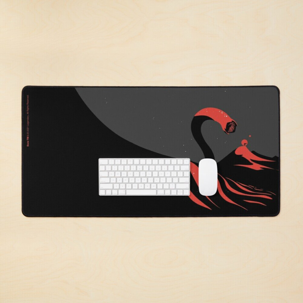 Desk Mat Sandworm. Dune Large Gaming Mouse Pad 35X16 Inch 7802738311532