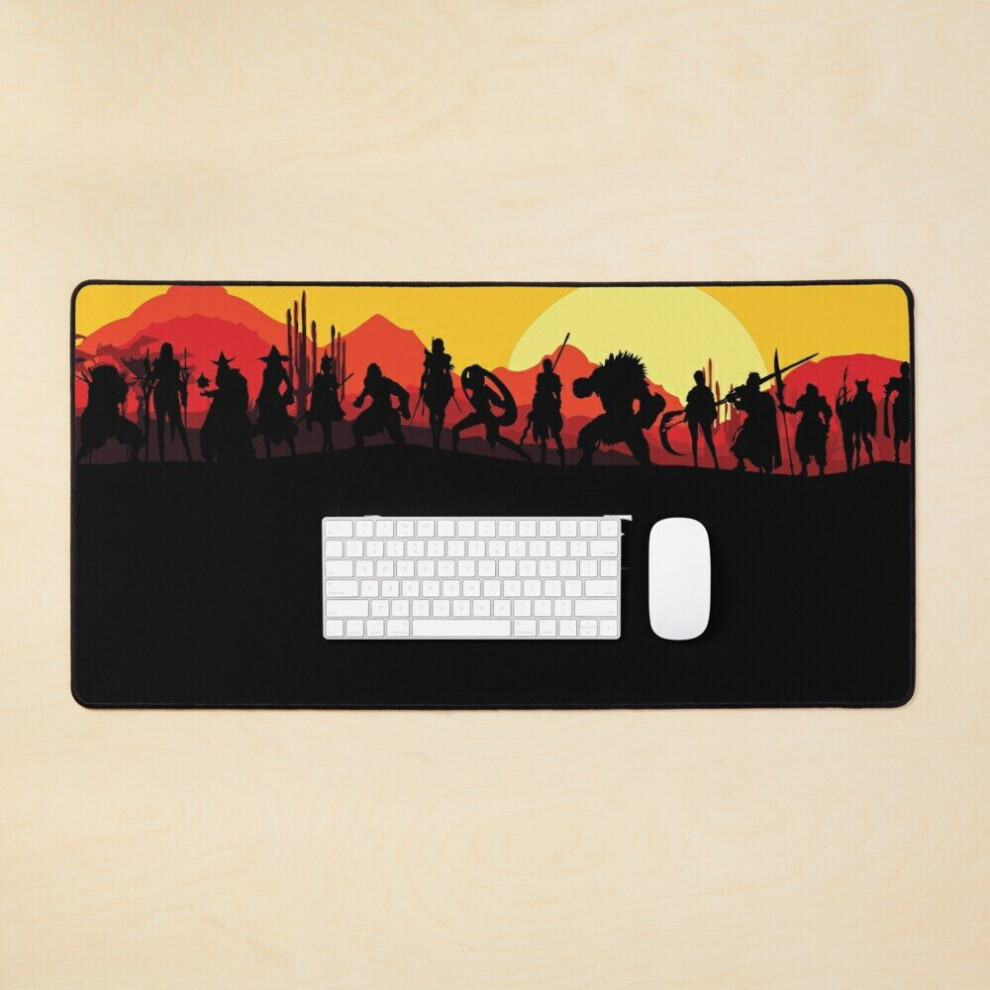 Desk Mat Desert Online Large Gaming Mouse Pad 35X16 Inch Black 7802738325287